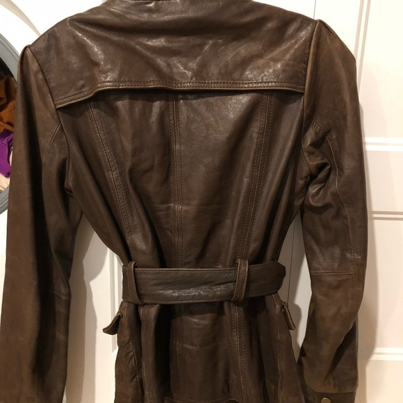 Tristan leather coat size xs - Picture 4 of 5